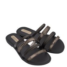 Rasteirinha Feminina Metalizado Grendha - 17737