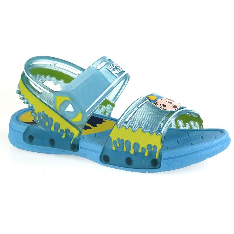 Chinelo Infantil Grendene Luccas Neto Vamos Brincar Promo - Azul+