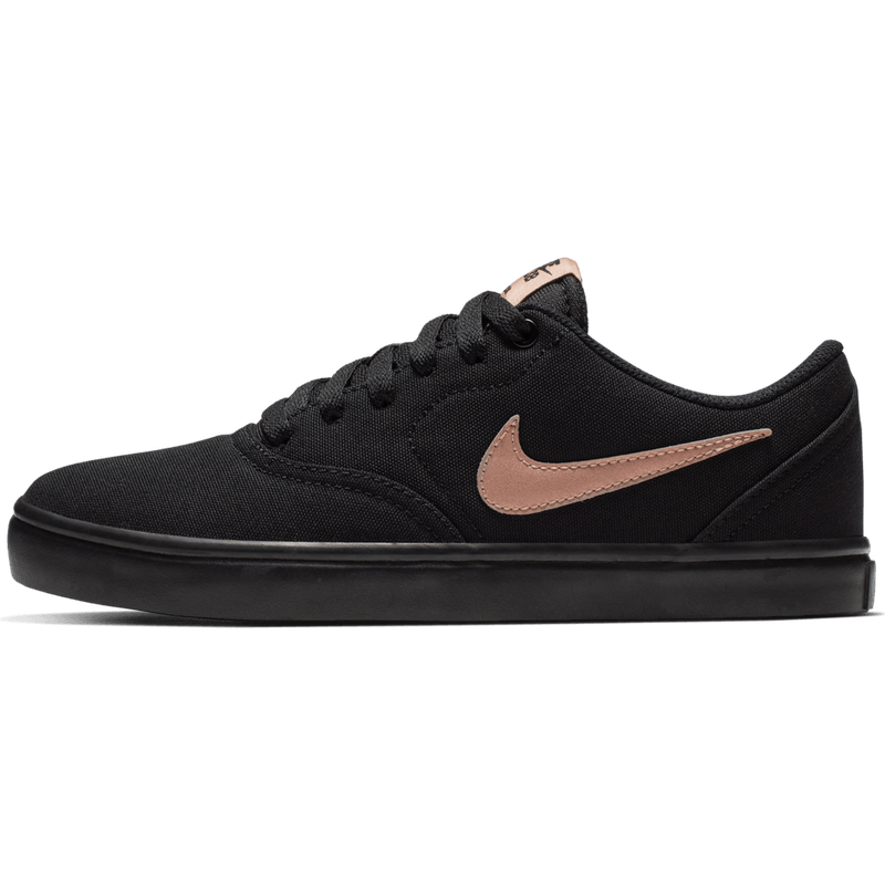 Nike sb check solarsoft cheap canvas black