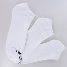 Kit 3 Pares Meia Cano Curto Algodão Top Socks - MI-01W