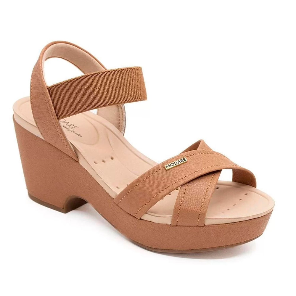 めい Sandália Feminina Palmilha Almofadada Modare 7172113 - Calcevale