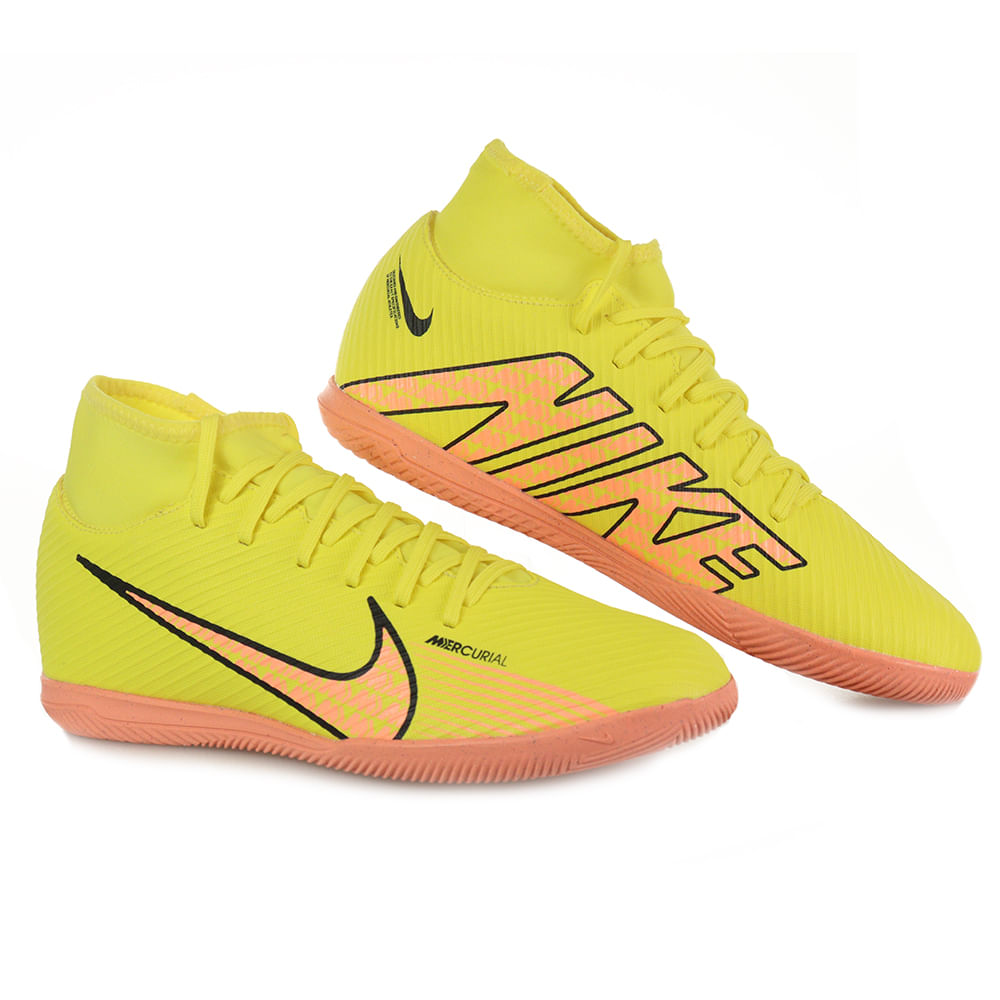 Chuteira nike futsal sales amarela