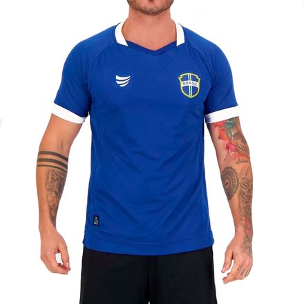 Camisa Brasil Amarela Diamante Oficial SuperBolla