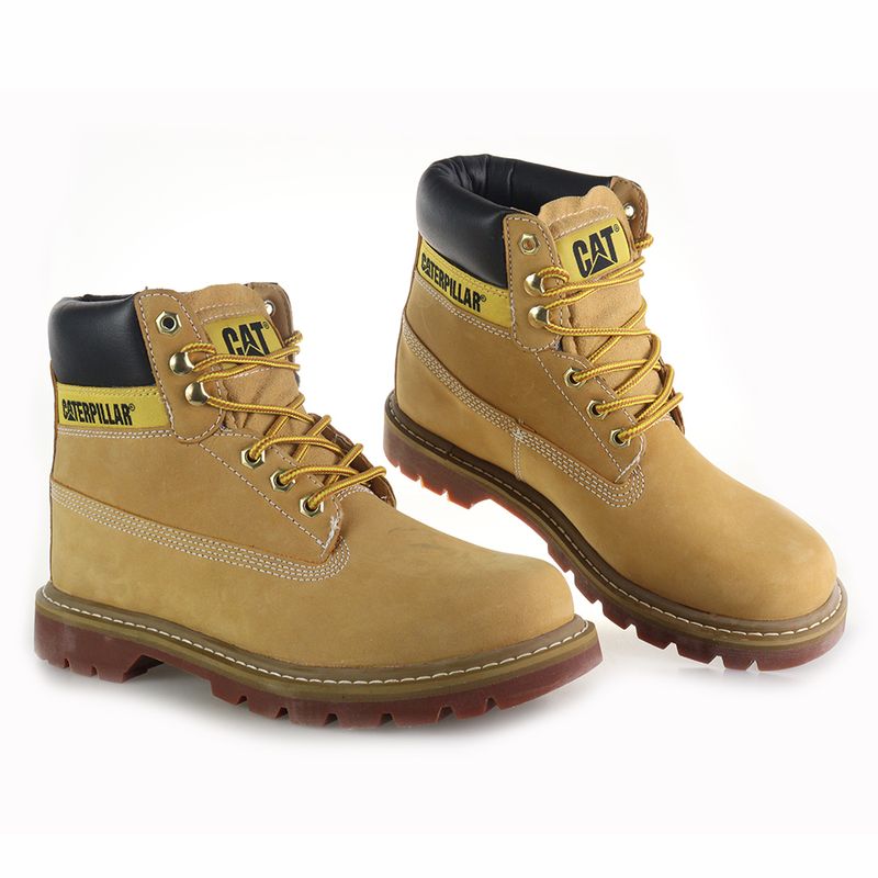 Bota Caterpillar Colorado 2.0, Masculina, Amarelo, 38