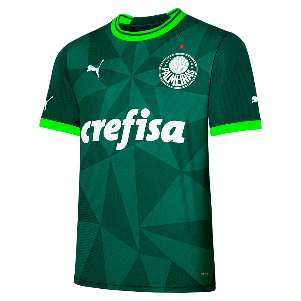 Camisa Palmeiras Puma I 23/24 - 77343301 - Flávio's Calçados