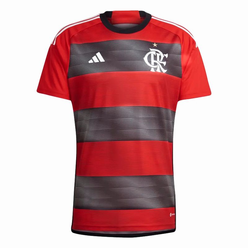 Camiseta Flamengo Poliéster Adidas - HS5184 - Flávio's Calçados