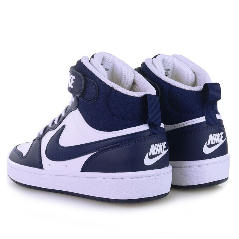 Tênis infantil nike court borough hot sale mid masculino