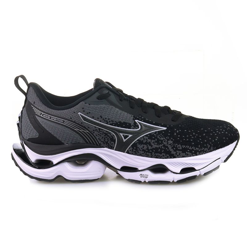 Tênis Mizuno Wave Mirai 5 Masculino Preto / Cinza