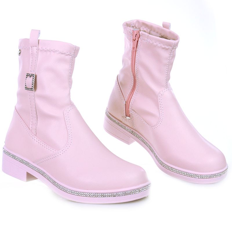 Bota infantil - Rosa - PedeSapatobh