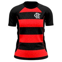 Camiseta Braziline Flamengo Metaverse Feminina - 1005757F