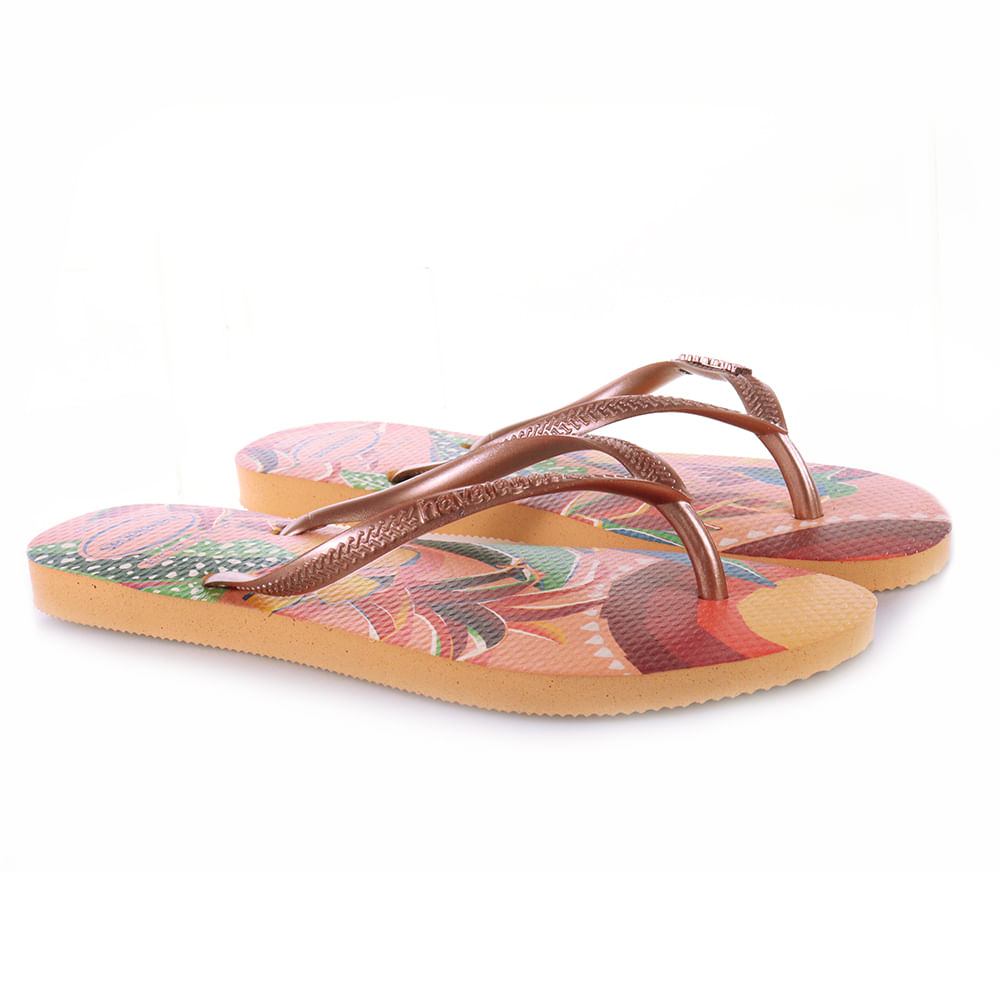 Havaianas slim clearance tropical ivory