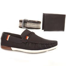 Mocassim West Line Masculino (Kit Carteira+Cinto) - 135799
