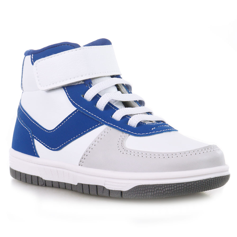 Tenis Casual Infantil com Velcro All Star CK 0418 Branco - Santos Calçados  Fitness