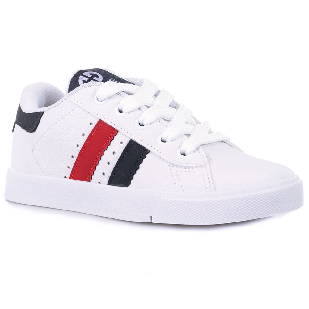 Tenis Casual Infantil com Velcro All Star CK 0418 Branco - Santos Calçados  Fitness