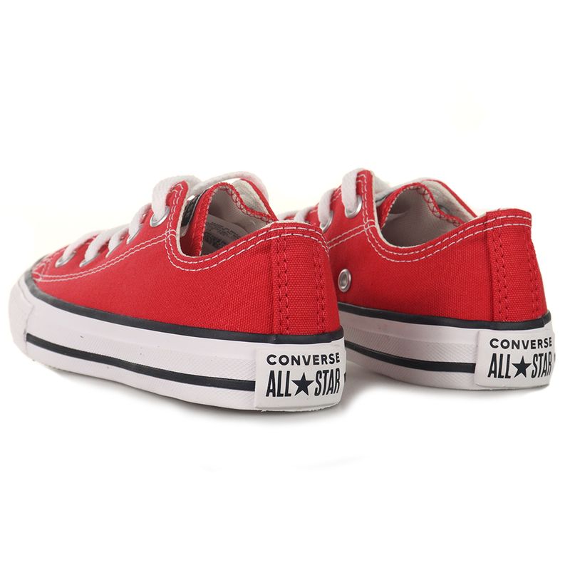 Tênis Infantil Unissex Converse Chuck Taylor All Star Original - CK04200001  - Branco-Vermelho-Marinho - Stop Calçados - As melhores marcas com os  melhores preços.