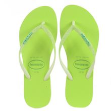 Chinelo Havaianas Slim Glitter Neon - 4147111-0904