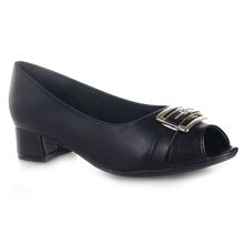 Peep Toe Piccadilly Salto Médio - 114049
