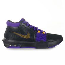 Tênis Masculino Esportivo Nike Lebron Witness 8 Preto/Roxo - Fb2239-001