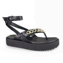 Sandália Feminina Flatform Moleca - 54891109569