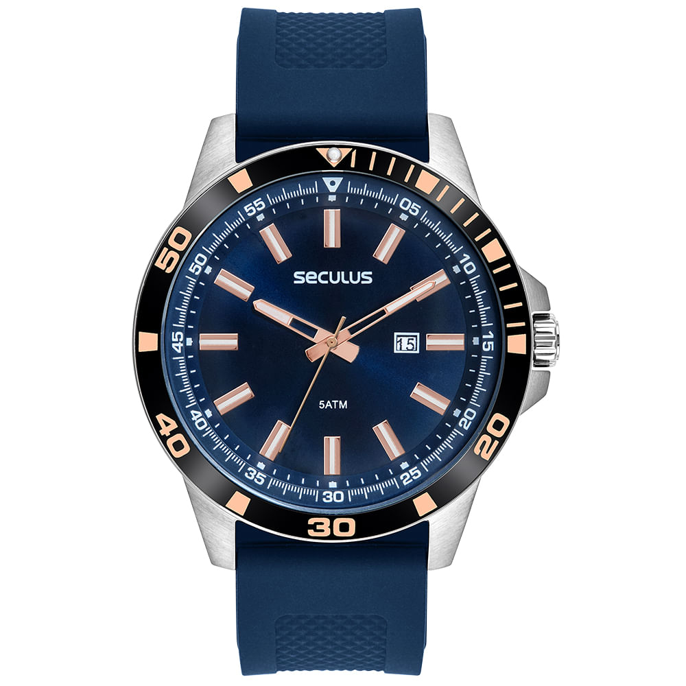 Relógio Masculino Seculus - 44227G0SVNU1 - Flávio's Calçados