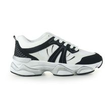 Tênis Feminino Casual Logus Sneaker Preto/Branco - 22550p
