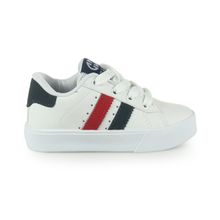 Tênis Infantil Masculino Casual Ollie Branco/Cinza - Space2inf