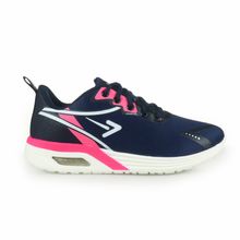 Tênis Feminino Esportivo Box 200 Preto/Pink - Bx2437f