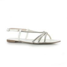 Sandália Feminina Rasteira Laysa Monteiro Branco - Z582927647