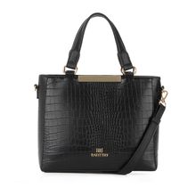 Bolsa Sintético Feminino Casual Rafithy Preto - 2824173a