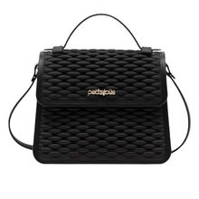 Bolsa Sintético Feminina Casual Petite Jolie Preto/Rosa - Pj11185