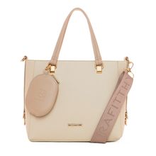 Bolsa Sintético Feminino Casual Rafithy Bege - 2815110a