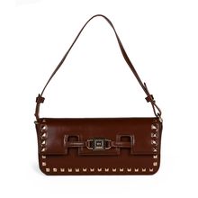 Bolsa Sintético Feminino Casual Via marte Preto/Marrom - B112501