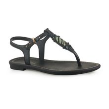 Rasteira Feminina Casual Grendha Preto - 18898-AV231