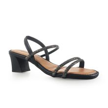 Sandália Feminina Salto Bloco Mississipi  - ME454