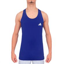 Regata Masculina Poliéster Esportivo Adidas Azul - Jd0745