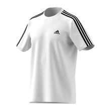 Camiseta Masculina Academia Treino Esportivo Adidas Preto/Branco - Jj7256