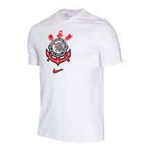 Camiseta Masculina Corinthians Algodão Nike Branco - HF0936-100