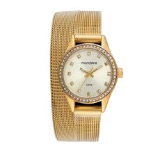 Relógio Feminino Casual Mondaine Dourado - 32827lpmvde1