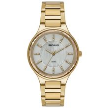 Relógio Feminino Casual Seculus Dourado - 77253lpsvds1