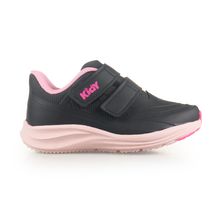 Tênis Infantil Feminino Esportivo Kidy Preto/Rosa - 43810042083