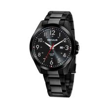 Relógio Masculino Casual Seculus Preto - 44232gpsvpa3