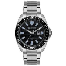 Relógio Masculino Casual Seculus Prata - 77258g0svna1