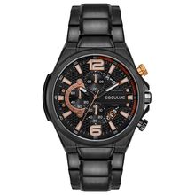 Relógio Masculino Casual Seculus Preto - 77290gpsvpa3