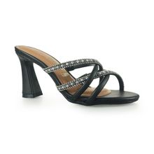 Tamanco Feminino Casual Vizzano Preto - 651710429068