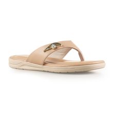 Sandália Plataforma Flat Feminina Casual Comfortflex  - 2580303
