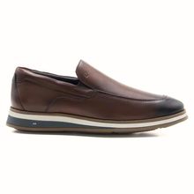 Sapato Jota Pé Masculino Marrom Em Couro Air Leeds - 85400