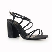 Sandália Feminina Casual Salto Bloco Miss Diva - 4886947