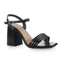 Sandália Feminina Casual Salto Bloco Miss Diva - 146282