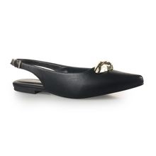Sapato Feminino Chanel Salto Bloco Miss Diva - 3236937