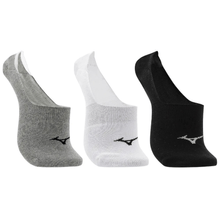 Meia Cano Invisível Mizuno Basic Tam. 33-38 Pacote Com 3 Pares - MIFTA5191